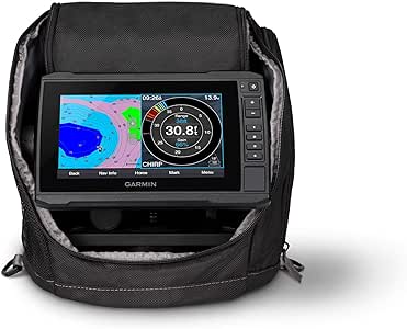 Amazon.com: Garmin ECHOMAP UHD 73cv Ice Fishing Bundle, Includes