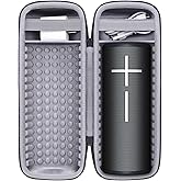 co2CREA Hard Travel Case Replacement for Ultimate Ears UE MEGABOOM 4 MEGABOOM 3 Portable Bluetooth Wireless Speaker (Black case for Speaker)
