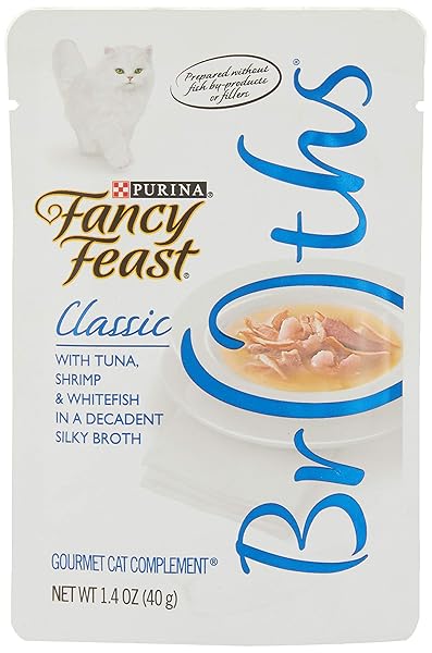 PURINA FANCY FEAST CLASSIC WITH TUNA SHRIMP & WHITEFISH CAT FOOD – 1.4 OZ. POUCH