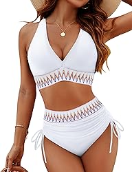 Blooming Jelly Women High Waisted Bikini Set Tummy