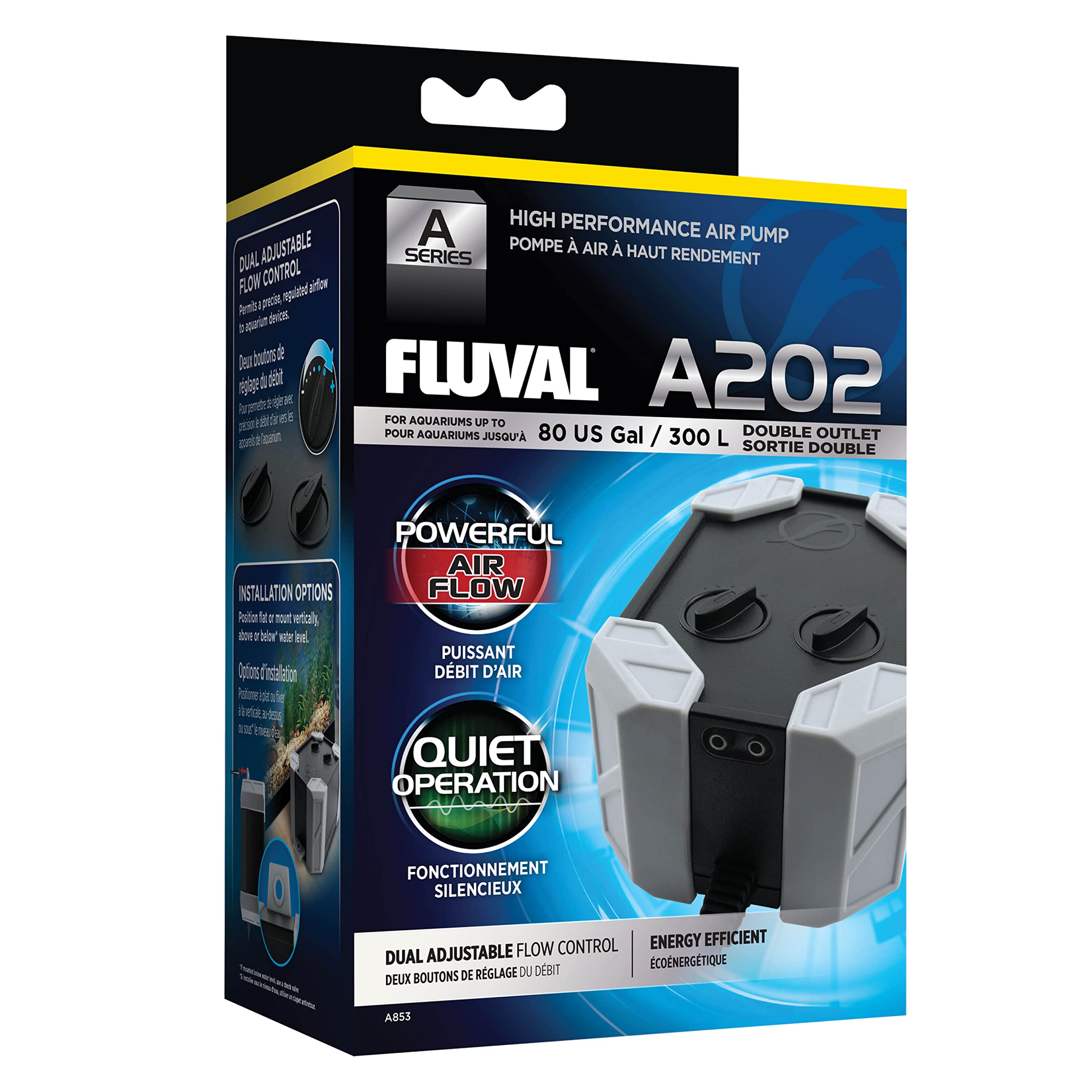 Fluval A202 High Performance Air Pump