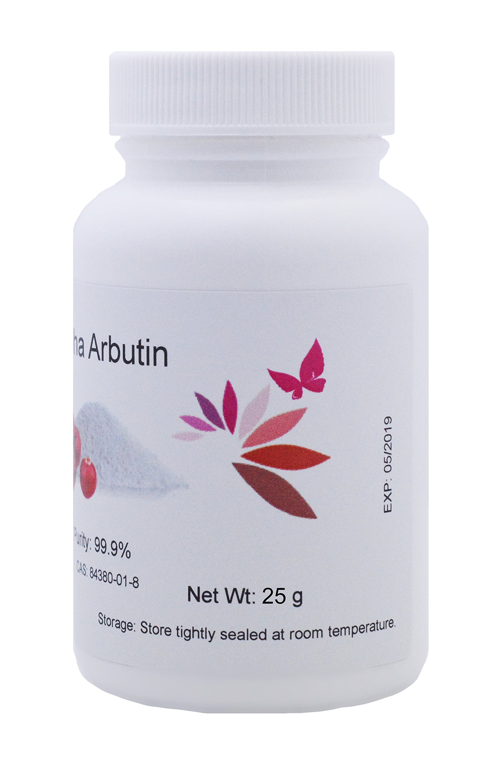 Pure AlphaArbutin Powder, 25 g, Quality Guaranteed! Good for Skin