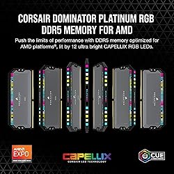 CORSAIR DOMINATOR PLATINUM RGB DDR5 RAM 32GB