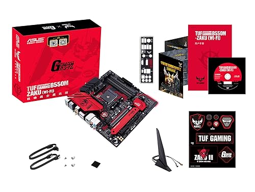 ASUS TUF Gaming B550M-ZAKU (WI-FI) AMD AM4 (Ryzen 5000/3000) ATX