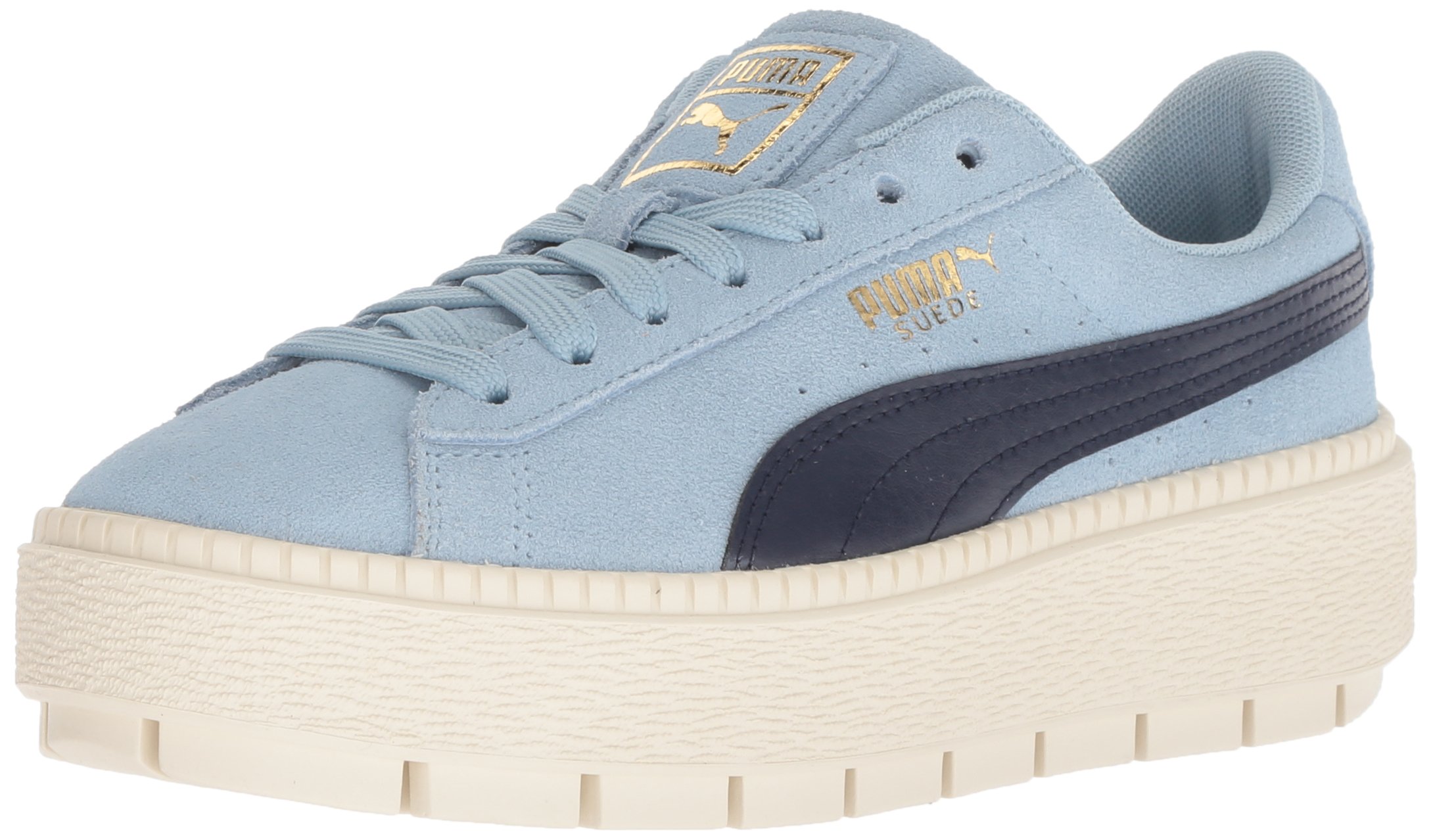 PUMA Unisex Suede Platform Trace Kids