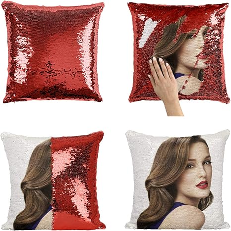 Frasi Di Natale Gossip Girl.Pillows4you Leighton Meester The Gossip Girl Series Ma0218 Federa Per Cuscino Con Lustrini Magica Sirena Reversibile Decorazione Per Ufficio Motivo Unicorno Cotone No Pillow Insert Amazon It Casa E Cucina