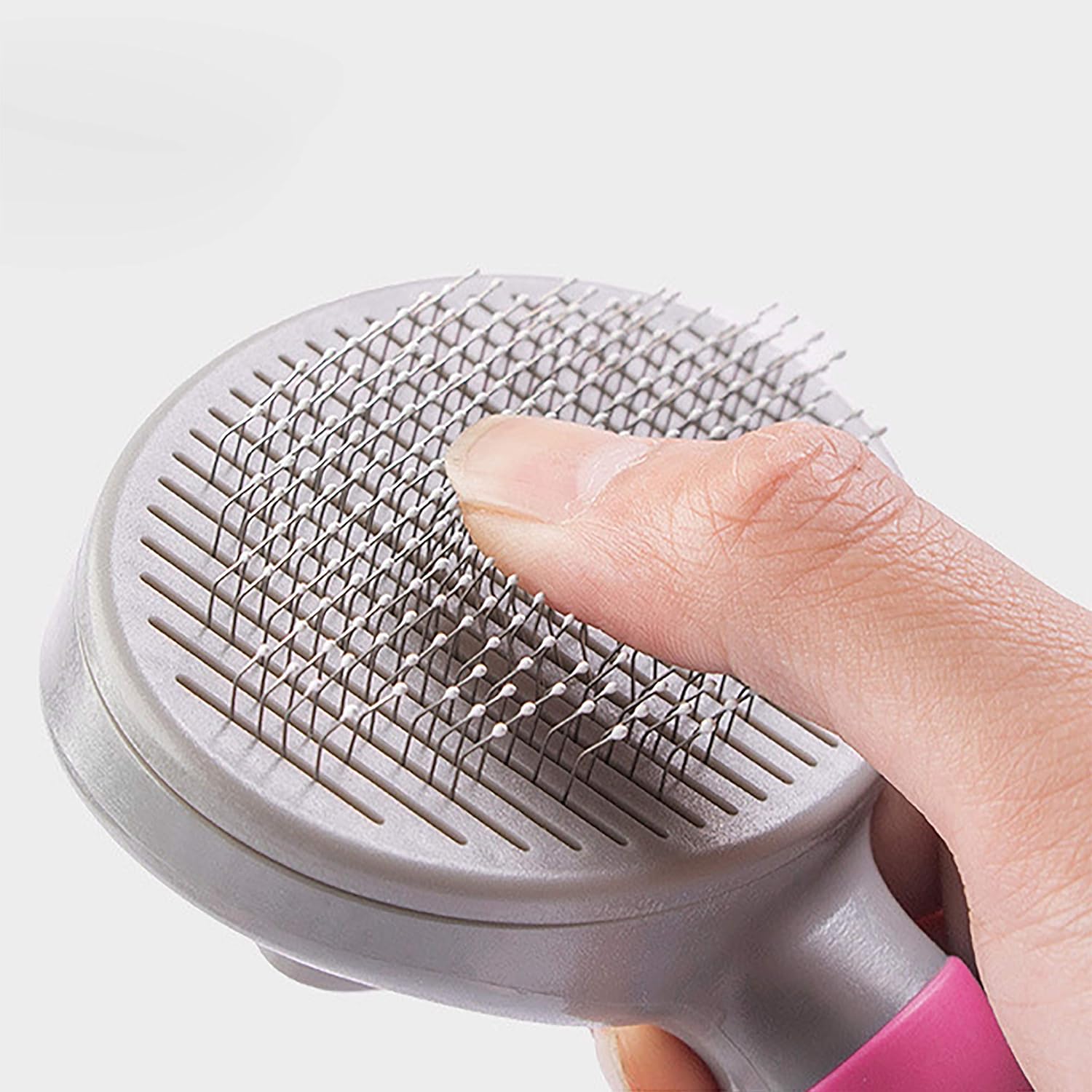 YAVO-EU Pet Hair Comb Dog Grooming Remover Pet Undercoat Rake, Professional Comb Tool Kit Pet Hair Stripping Tool Dogs and Cats (pink) - Image 5