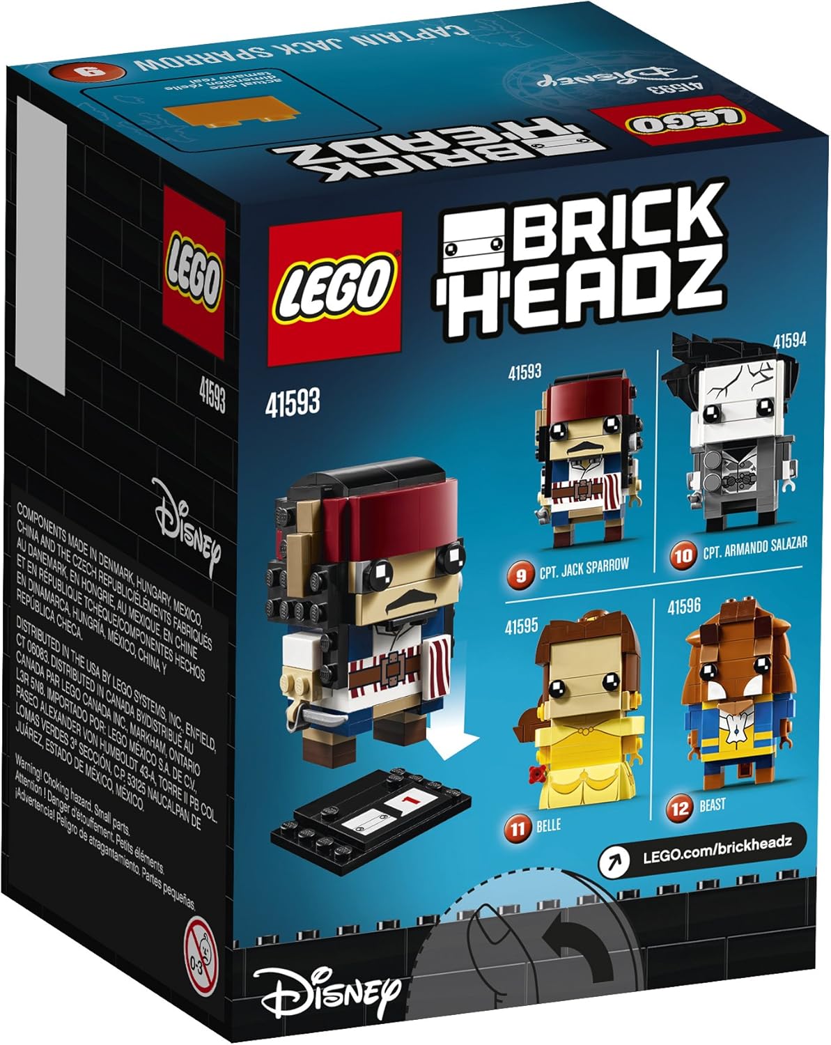 brickheadz jack sparrow