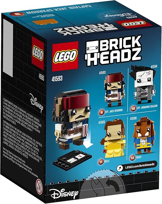 lego brickheadz jack sparrow