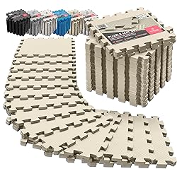 Gym Flooring Set - Interlocking EVA Soft Foam Floor