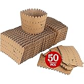 Yes!Fresh Eco-ID Sleeve - Unique Paper Cup Sleeves for Easy Cup Identification, Compatible with 12oz, 16oz, and 20oz Paper Cups, Reduces Waste for Parties, Gatherings, and Events (50 Pack)