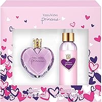 Vera Wang Princess 2-Piece Gift Set with 1-Ounce Eau de Toilette and 4-Ounce Body Mist, Total Retail Value $58.00