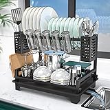 B-Land Dish Drying Rack: 2 Tier Dish Racks for