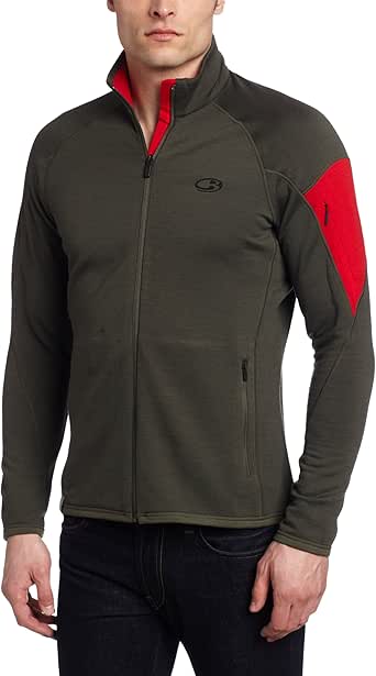 Amazon.com: Icebreaker Men's Sierra Long Sleeve Zip T-Shirt, Cargo, Medium: Clothing