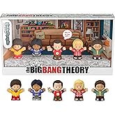 ​Little People Collector The Big Bang Theory TV Show Special Edition Set for Adults & Fans, 5 Figures in a Display Box