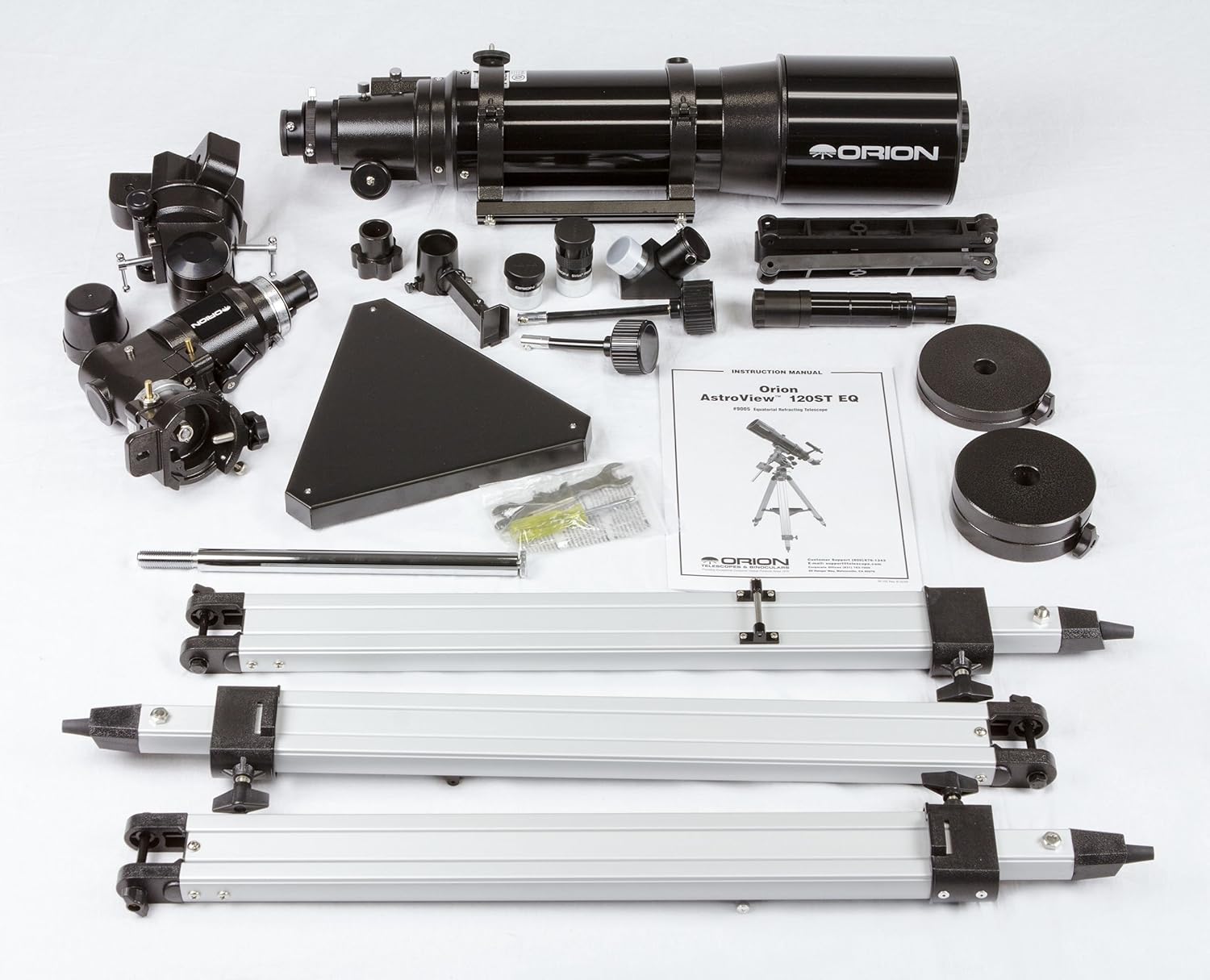 orion astroview 120st equatorial refractor telescope price