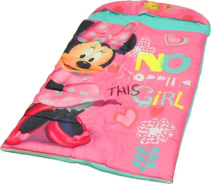 minnie mouse tent and sleeping bag