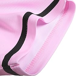 DEHANER Pink Blank Baseball Jersey Style Shirts for