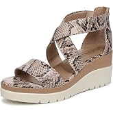 Naturalizer Women Goodtimes Casual Ankle Straps Wedge Sandal