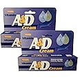 Vitamin A&D Moisterizing, Soothing Cream, 2 x 1.5 oz Bottles (for Dry, Flaky Skin)