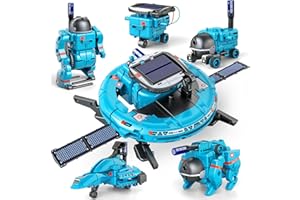 STEM Projects for Kids Ages 8-12, Science Kits, Solar Space Toys Gifts for 8 9 10 11 12 Year Old Teen Boys Girls, 120Pcs STEM