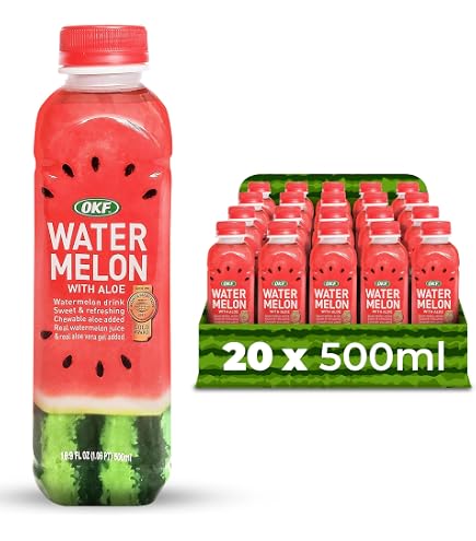 【ぱふ】ブラックベリー ウォーターメロン エージェントオレンジ 計30ml Amazon.com : OKF Watermelon Aloe Vera Drink, Real Juice & Gel