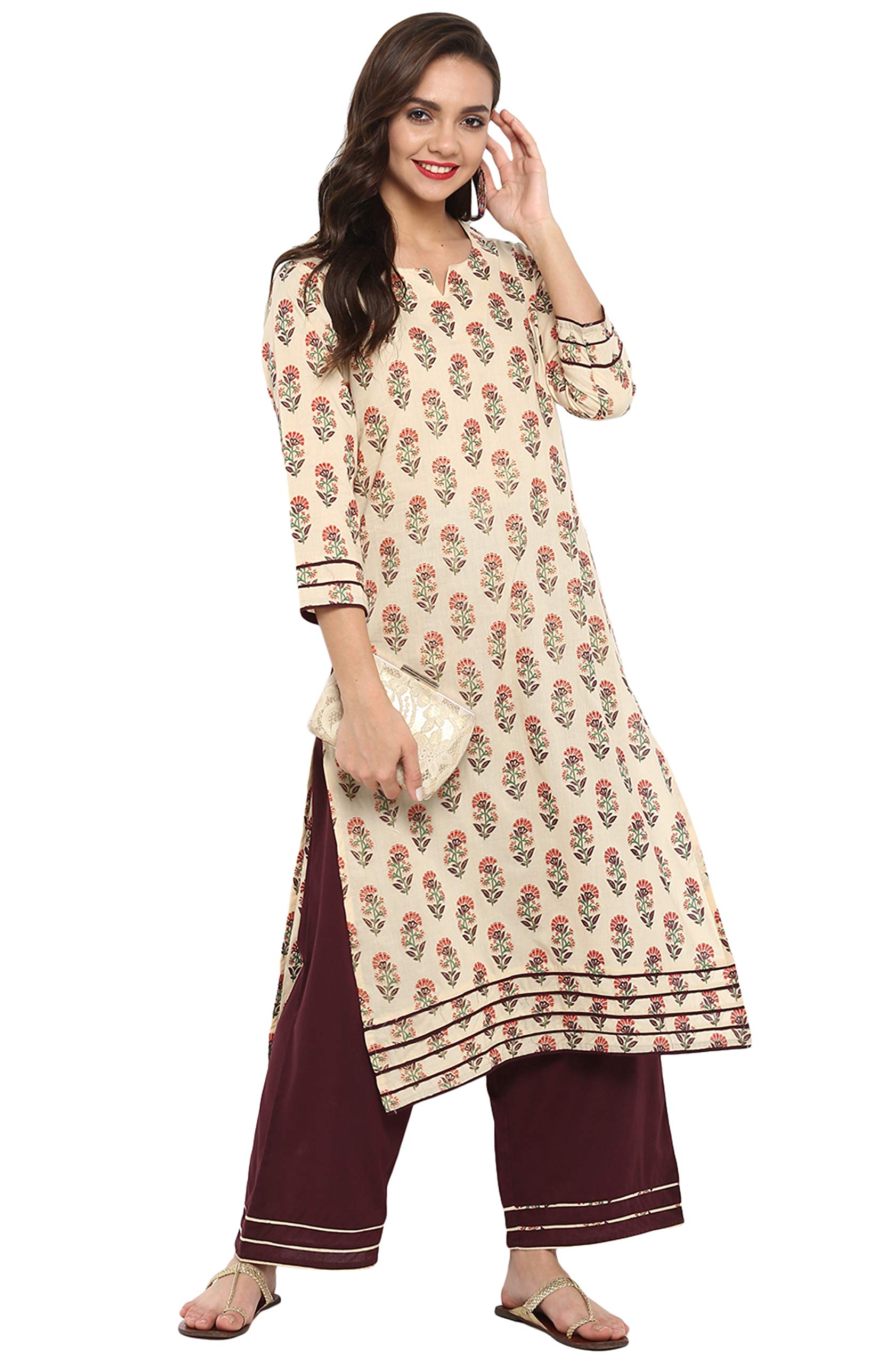 Janasyaindian Tunic Tops Cotton Kurti Set For Women Desertcart INDIA