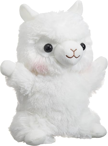 Amazon アルパカッソハンドパペットしろちゃん 並行輸入品 ぬいぐるみ おもちゃ