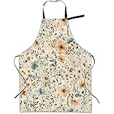 LYIXXIY Cooking Apron for Women and Men,Adjustable Chef Bib Apron with 2 Pockets, Water and Oil Resistant for Kitchen Use