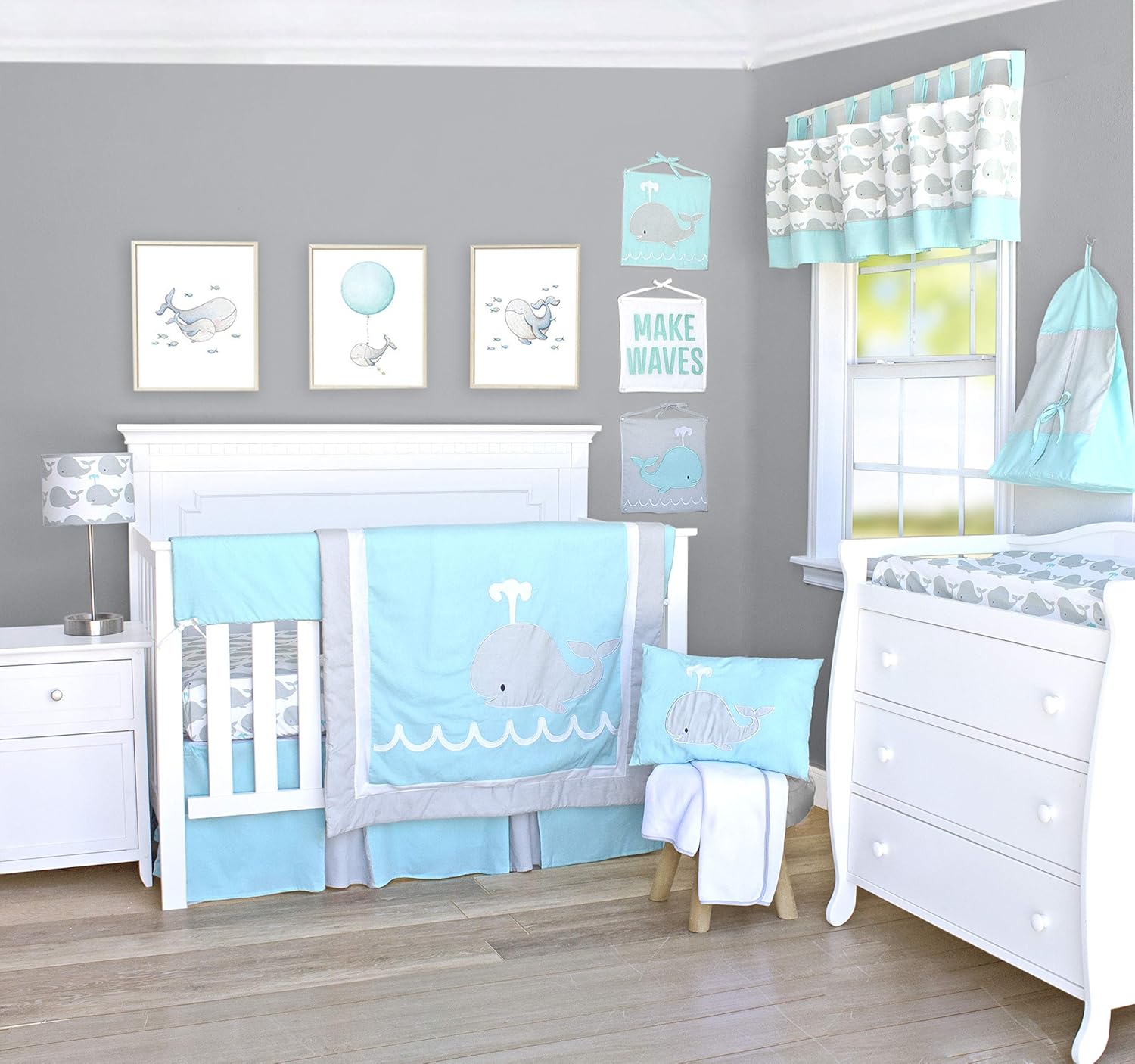 matching crib and changing table sheets