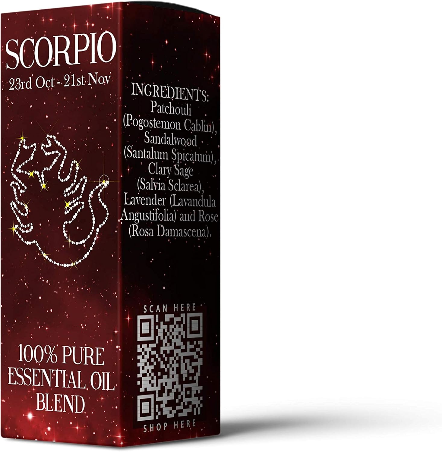 Mystic Moments | Scorpio - Zodiac Sign Astrology Essential Oil Blend - 10ml - Image 4