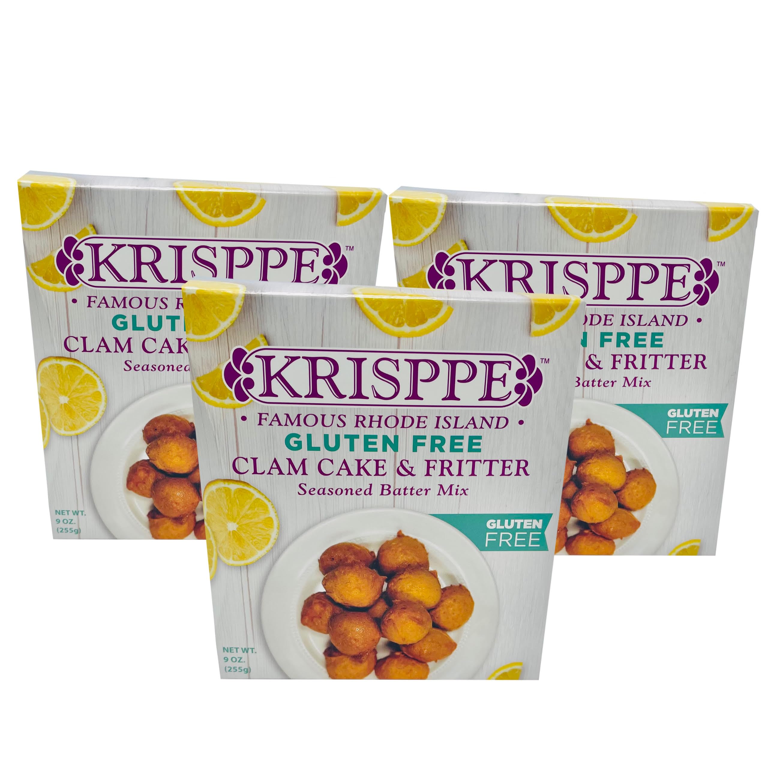 Krisppe Famous Rhode Island Gluten Free Clam Cake Fritter