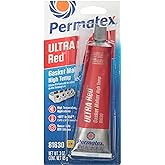 Permatex 81630 Ultra Red High Temperature Gasket Maker, 3 oz