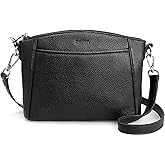befen Genuine Leather Small Crossbody Bags for Women Anti-Theft Cross Body Purse Handbags with RFID Blocking Card Slots