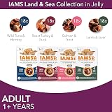 IAMS Adult Wet Cat Food Land & Sea in Jelly 72 x 85g view 3