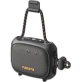 TAZATA Bike Speakers,IPX7 Waterproof Portable Speaker Bluetooth Wireless with 11H Playtime,TWS Pairing,Built-in Strap for Ebike,Fishing,Shower,Camping,Travel Gift