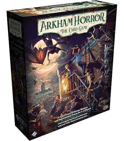 Amazon.com: Arkham Horror Card Game Player Mat – 17x11” LCG Investigator Game  Mat with Deck Zones – 5 Colors Options – Non-Slip Stitched Edges Playmat :  Toys & Games