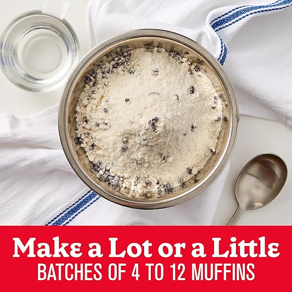 BETTY CROCKER BATCHABLES BLUEBERRY MUFFIN MIX, MIX AND BAKE 4 TO 12 PER BATCH, 28 OZ.