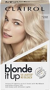 Clairol Blonde It Up Permanent High Lift No Bleach Platinum Blonde view 1