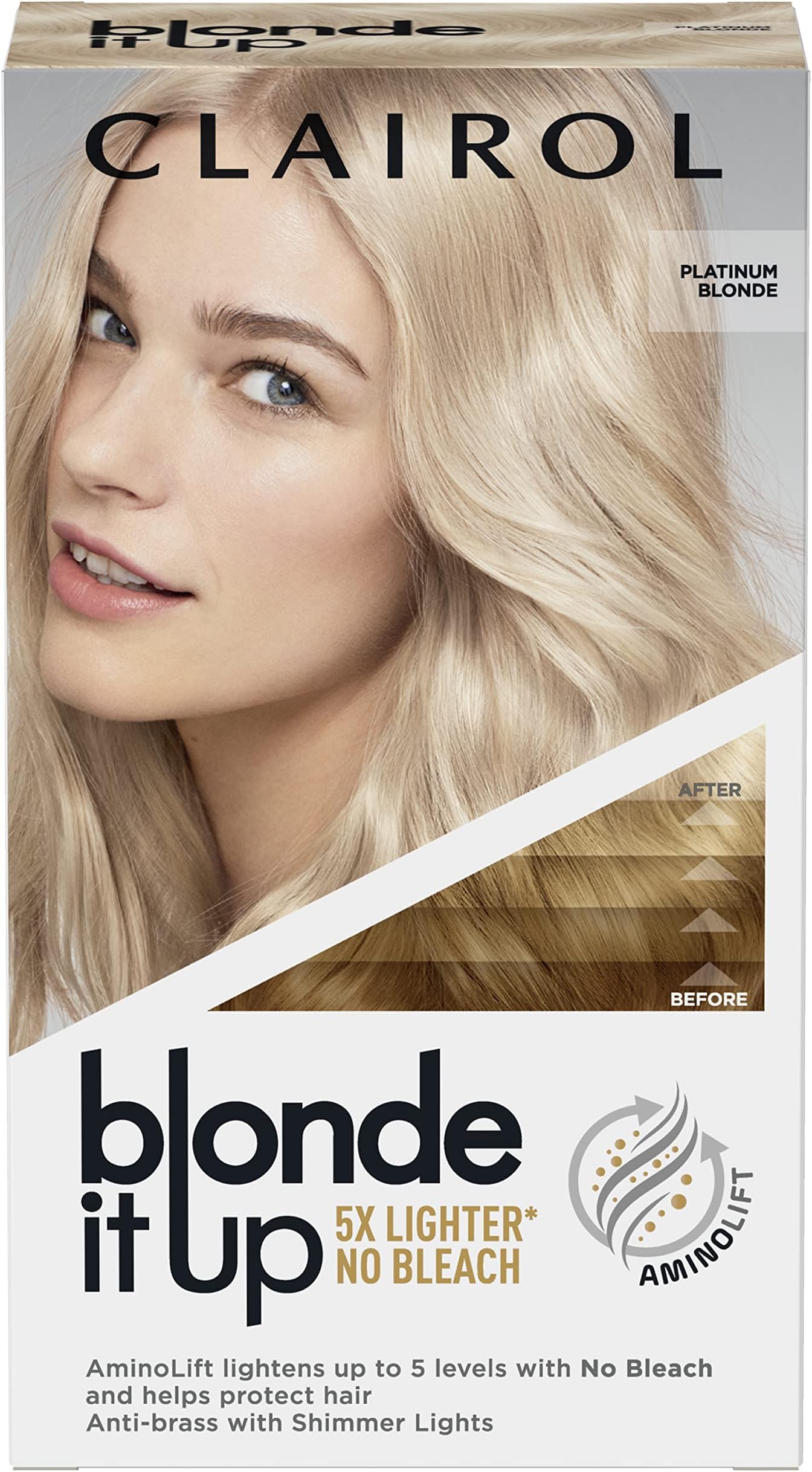Clairol Blonde It Up, Permanent High Lift No Bleach, Platinum Blonde