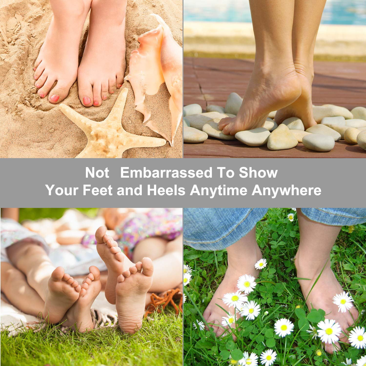 Callus Remover doppelseitige Edelstahl Hornhautraspel Hornhautentferner Füße Raspelfeilen Hornhautfeile mit 12 Extra-Minen für Hornhaut