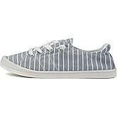 Soda Flat Women Shoes Linen Canvas Slip On Sneakers Lace Up Style Loafers Zig-S