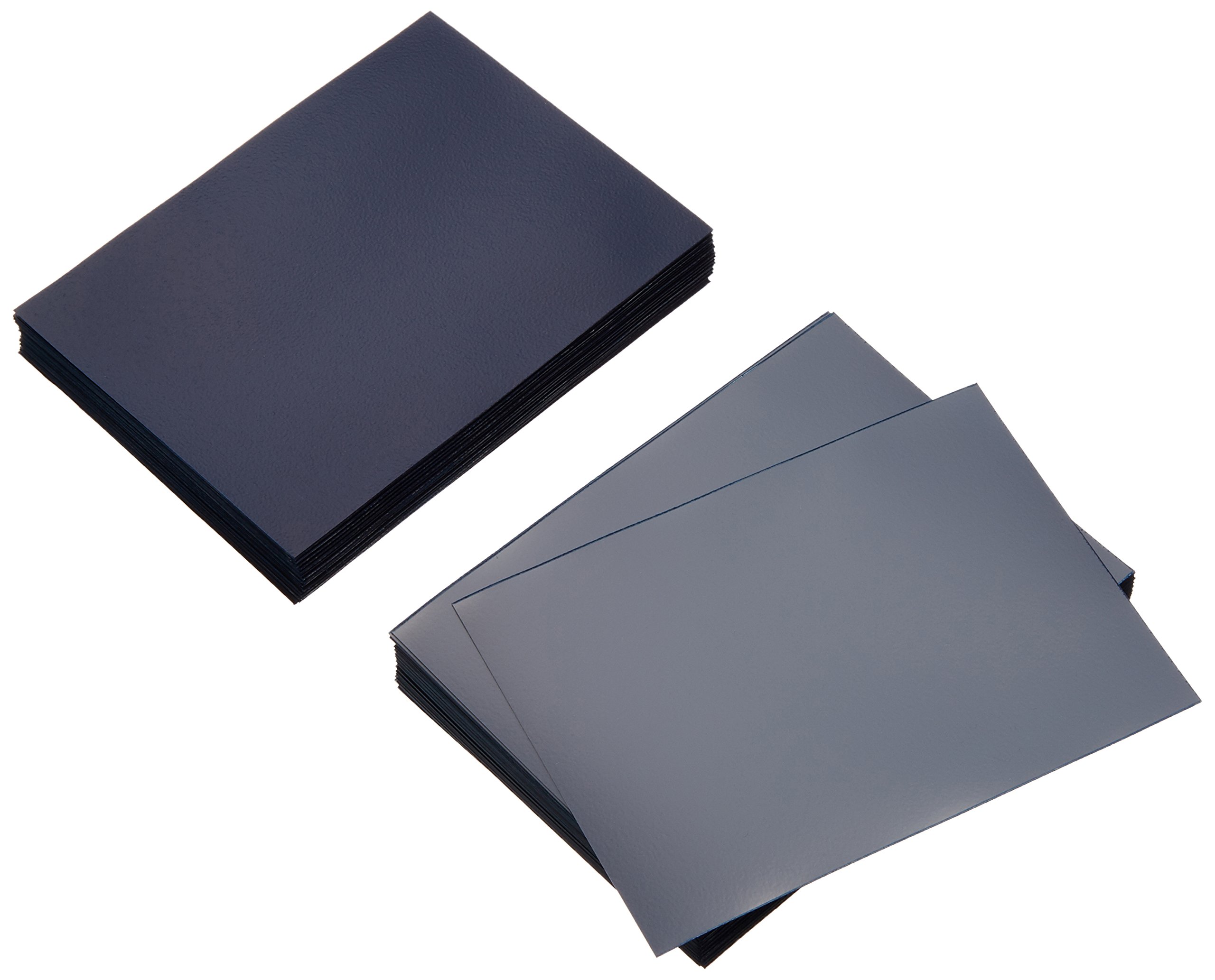 KMC Standard Sleeves (80 Sleeves, Hyper Mat Blue)