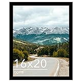 QOTIB 16x20 Picture Frame Black for Wall