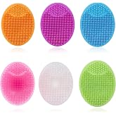 Besuraty Silicone Face Scrubber Exfoliator Facial Cleansing Brush 6 Pack | Soft silicone material, deep cleaning skin care to