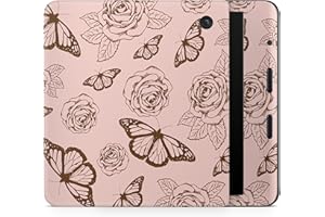 VISION SIGNS & GRAPHICS E-Reader Skin Compatible with Kobo Libra Colour (2024) - Butterfly Garden - Premium 3M Vinyl Protective Wrap Decal Cover - Easy to Apply | Crafted in The USA by MightySkins