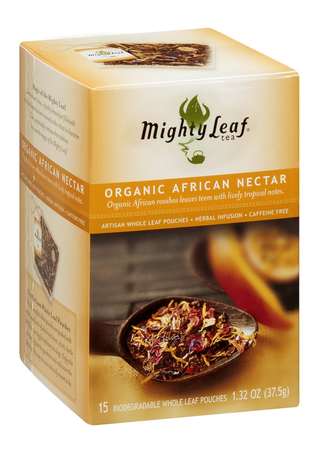 Mighty Leaf Tea African Nectar Herbal Tea Pouches 6 per