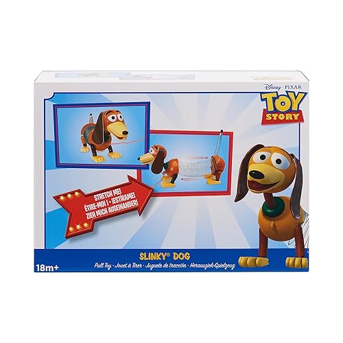 Disney•Pixar's Toy Story Slinky Dog Pull Toy, Walking Spring