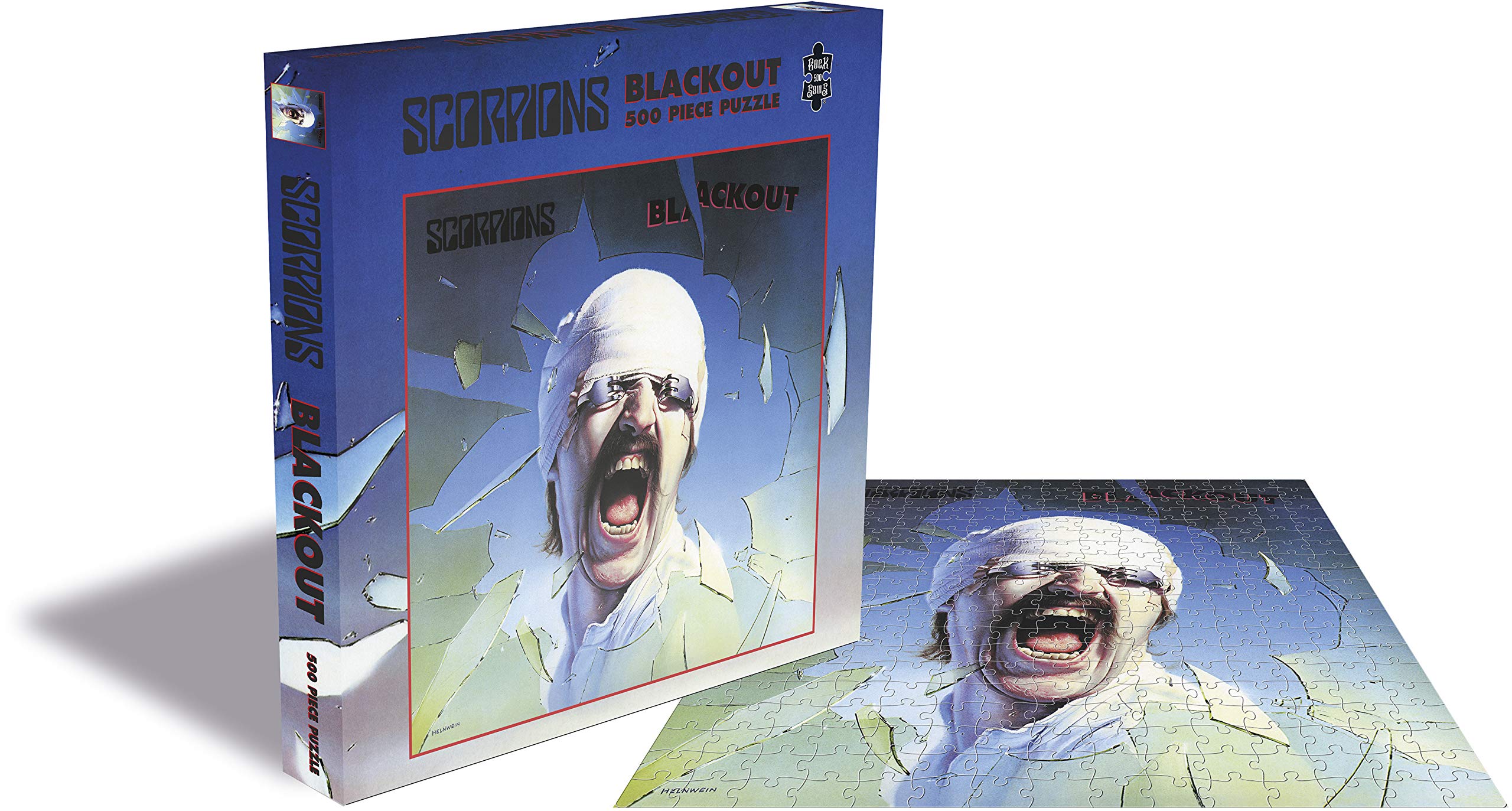 Scorpions Blackout 500pc Jigsaw Puzzle 410mm x 410mm (ze)