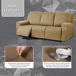 ULTICOR Squared Jacquard Design 8-Pieces Recliner